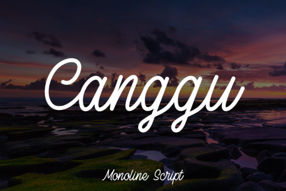 Canggu: The Handwritten Font for Authentic Branding