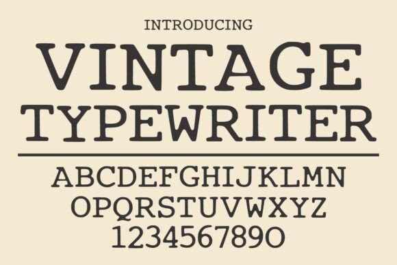 Give Your Design a Voice with Vintage Typewriter