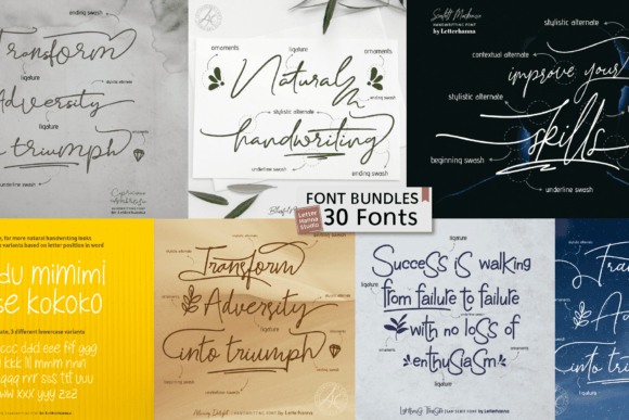 Handwritten Bundle: A Curated Collection for Authentic Design