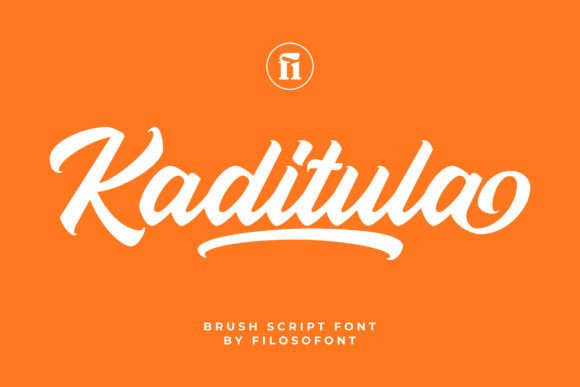 Kaditula: A Modern Brush Script for Fresh Designs