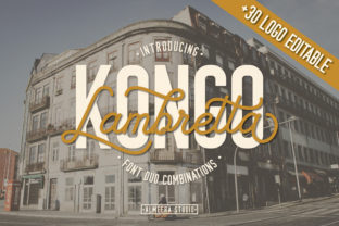 Lambretta Kongo Duo: A Font Pairing for Bold Visual Stories