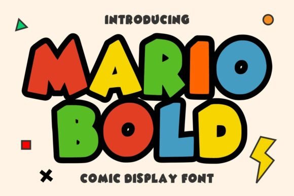 Mario Bold: A Playful Powerhouse for Creative Projects