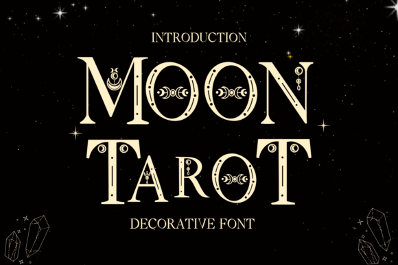 Moon Tarot: A Serif Font with Celestial Soul