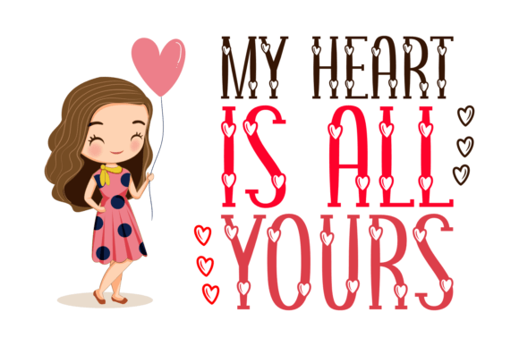 My Heart is All Yours: A Font That Whispers Romance
