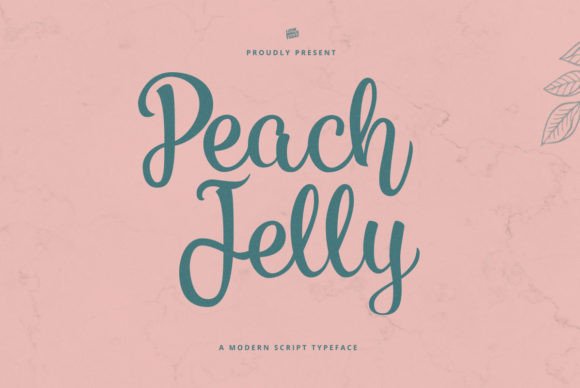 Peach Jelly: A Script Font for Elevated Design