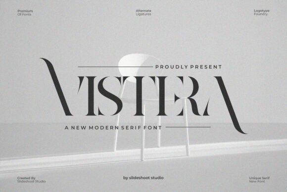 Vistera Serif: Bridging the Gap Between Modern Edge and Classic Style